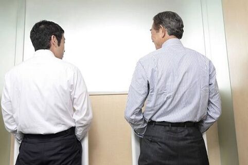 problèmes pour uriner à cause d'une prostatite