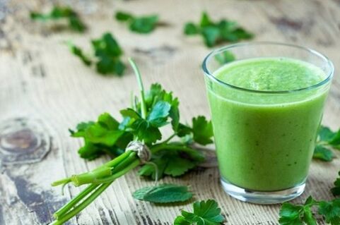 Le jus de persil rétablit les difficultés à uriner dues à la prostatite