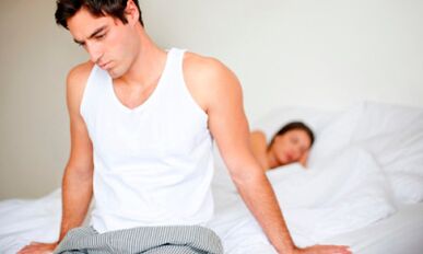 manque de puissance avec prostatite