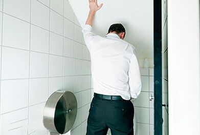 problèmes pour uriner à cause d'une prostatite